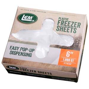 LEM Products 6in x 10.75in Freezer Sheets - 1000 Count