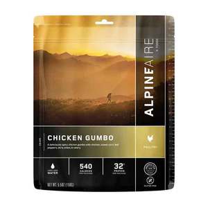 AlpineAire Freeze Dried Chicken Gumbo 2 Serving Entree