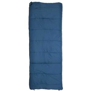 ALPS Mountaineering Camper Flannel Outfitter 45 Degree Regular Rectangular Sleeping Bag - Blue