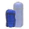 ALPS Mountaineering Fusion 40 Degree Regular Mummy Sleeping Bag - Charcoal/Blue - Charcoal/Blue Regular