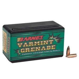 Barnes Bullets 22 Caliber VG FB 50gr Varmint Bullets - 100 Count