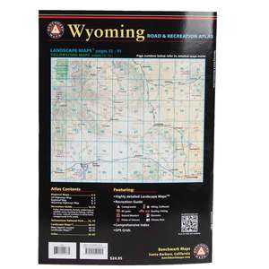 Benchmark Maps Wyoming Road-Rec Atlas