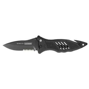 Blackhawk! CQD Mark I Type E 3.75 inch Folding Knife - Black
