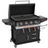 Blackstone 36in Griddle with Air Fryer & Cabinets - Black