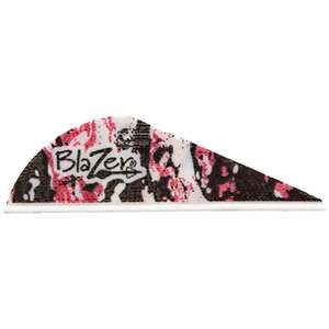 Bohning Blazer 2in Pink Camo Vanes - 100 pack