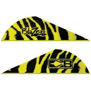 Bohning Blazer 2in Yellow Tiger Vanes - 100 pack