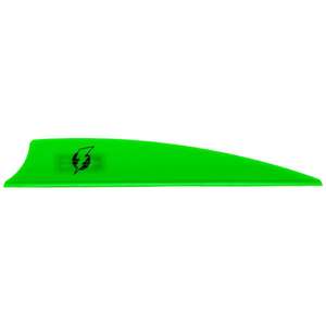 Bohning Bolt 3.5in Neon Green Vanes - 100 Pack