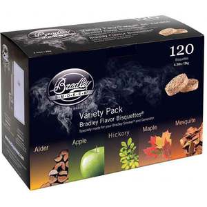 Bradley Smoker Bisquettes 120 Pack