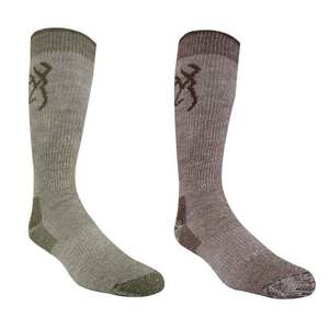 Browning Mens 2 Pack Wool Socks