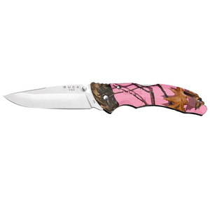 Buck Pink Camo 285 Bantam Folding Knife