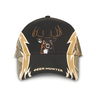 Buck Wear Dominate Deer Ball Cap - Black / Camo one size fits all