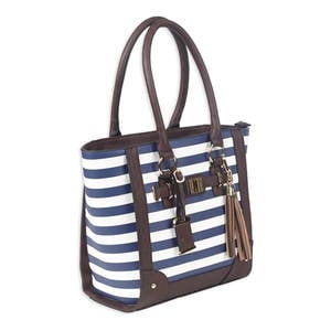 Bulldog Tactical Concealed Carry Tote - Navy Stripe