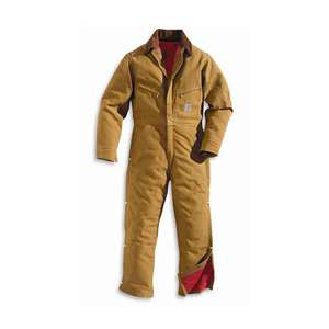 Carhartt Men's Duck Firm Hand Quilted Lined Coverall