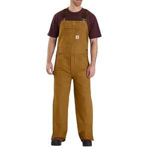Carhartt Men's Loose Fit Washed Duck Insulated Work Overalls