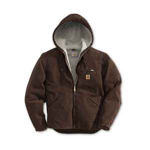Carhartt Men's Sandstone Sierra Heavyweight Sherpa Lined Jacket