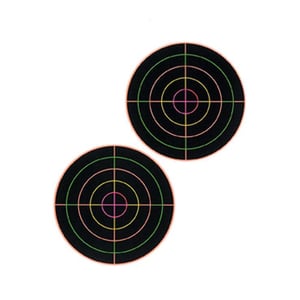 Champion VisiColor&trade; Targets- 5-inch Double Bull