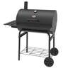 Char-Broil Pro Deluxe Barrel Charcoal Grill - Black - Black