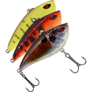 Chubbs Loud Shad Pro Pack Lipless Crankbait - Assorted Colors, 5/16oz, 2in, 3pk
