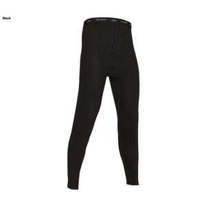ColdPruf Men's Merino Wool Lightweight Base Layer Pants - Black - XXL
