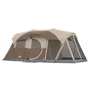 Coleman Weathermaster 6 Person Family Tent with Screened Room