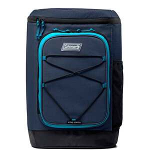 Coleman Xpand 30 Can Soft Backpack Cooler - Blue Nights