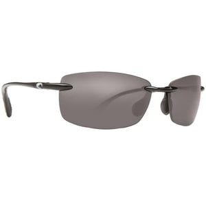 Costa Ballast Polarized Sunglasses - Shiny Black/Gray