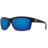 Costa Mag Bay Polarized Sunglasses - Shiny Black/Blue Mirror - Adult