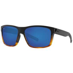 Costa Slack Tide Polarized Sunglasses - Black Tortoise/Blue