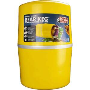 Counter Assault Bear Keg Bear Resistant 11.7 Liter Food Container