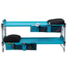 Disc-O-Bed Kid-O-Bunk with Organizers Camp Cot - Blue Youth