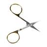 Dr. Slick Micro-Tip All Purpose Scissors Fly Tying Tool - Gold Loops, 4in - Gold Loops 4in