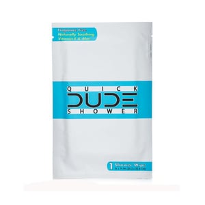 Dude Wipes Quick Dude Shower Single Pack