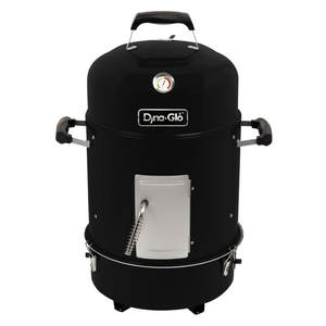 Dyna-Glo Compact Charcoal Bullet Smoker - Black