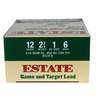 Estate Game & Target Load 12 Gauge 2-3/4in #6 1oz Target Shotshells - 25 Rounds