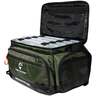 Evolution Outdoor 3700 Smallmouth Soft Tackle Bag - Olive Drab Green, 3 Trays Included - Olive Drab Green 3700