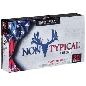 Federal Non-Typical 300 Winchester Magnum 180gr SP Rifle Ammo - 20 Rounds