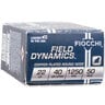 Fiocchi Field Dynamics 22 Long Rifle 40gr CPSP Rimfire Ammo - 50 Rounds