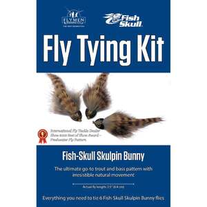 Flymen Fishing Co Fish-Skull Skulpin Bunny Tying Kit