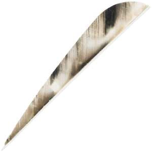 Gateway Feathers Parabolic Tre-Bark 4in Right Wing Feathers - 100 Pack