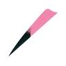 Gateway Feathers Shield Cut 4in Kuru Florescent Pink Feathers - 50 Pack - Pink 4in