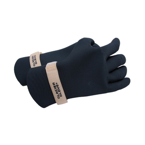 Glacier Outdoors Touchrite Curved Finger, Premium Fleece Lined Neoprene Glove - Black - L