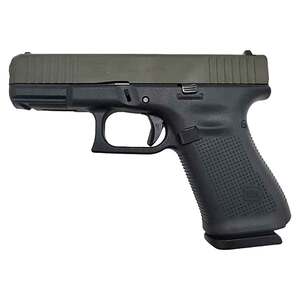 Glock 19 9mm Luger 4in Green/Black Cerakote Pistol - 15+1 Rounds