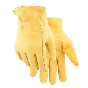 Golden Stag Men's Elkskin Work Glove Thinsulate Lined