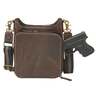 Gun Tote’n Mama Mail Pouch Concealed Carry Crossbody - Brown - Brown