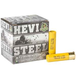 Hevi-Shot Hevi-Steel 20 Gauge 3in #2 7/8oz Waterfowl Shotshells - 25 Rounds