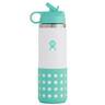 Hydro Flask Kids 20 oz Wide Mouth Insulated Bottle with Straw Lid