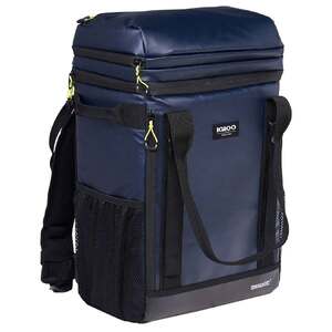 Igloo Ascent 24 Can Backpack Soft Cooler - Rugged Blue
