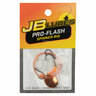 JB Lures Pro-Flash 3-Hook Harness 600 Series Harness - Hammered Gold, Sz 4, Sz 6, Sz 6 Hooks, 42in - Hammered Gold Sz 4, Sz 6, Sz 6 Hooks