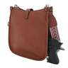 Jessie & James Chelsea Lock and Key Concealed Carry Crossbody - Brown - Brown