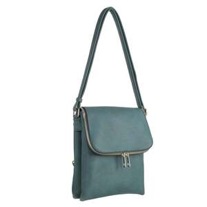 Jessie & James Cheyanne Concealed Carry with Lock and Key Crossbody - Turquoise